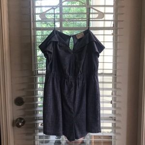 Denim Romper